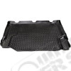 Tapis de sol de coffre arrière en caoutchouc noir - Jeep Wrangler JK Unlimited (4 portes) - 1566.29 / 20521 / 12975.01