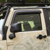 Kit de 2 déflecteurs de vitres (couleur noir mat) pour Jeep Wrangler JK (2 portes)