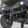 Silencieux échappement noir avec double sortie (embout ROND) moteurs 2.8L CRD, 3.8L et 3.6L essence - Jeep Wrangler JK - 17606.77