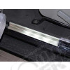 Kit de 4 protections de seuils de portes en acier inox pour Jeep Wrangler JK Unlimited