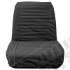 Kit de housses de sièges (bas) avant couleur: Black Denim (noir) Jeep CJ5 , CJ7