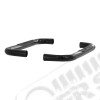 Kit marchepieds tubulaire noir avec plateau anti-dérapant pour Jeep Wrangler YJ et TJ - B8625 / 8625B / 11591.03 / RT26015 / RT26016 / 11590.04 / 11590.03 / 11504.04 / 35600