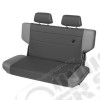 Banquette arrière rabattable avec appuie tête, (couleur: vinyl charcoal/gray) pour Jeep Wrangler TJ