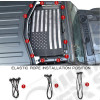Bikini pour hardtop - Couleur : noir typé mesh - Drapeau USA - Jeep Wrangler JL et Wrangler JL Unlimited (2 et 4 portes) - 13579.73