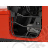 Kit demi portes avant tubulaire acier, couleur: Black Denim, Jeep Wrangler JK & JK Unlimited (la paire)