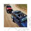 Bâche Supertop avec fenêtres teintées - Couleur : Black Diamond - Jeep Wrangler JK (2 portes)