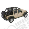Bache Trektop Glide - Couleur : Black Twill - Jeep Wrangler JK Unlimited (4 portes)