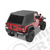 Bache Trektop - Couleur : Black Twill - Jeep Wrangler JK (2 portes)