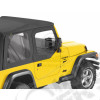Kit haut de fenêtre amovible pour demi-porte couleur noire - Jeep Wrangler TJ - 51790-35