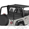 Rideau coupe vent "Windjammer" - Couleur : Noir - Jeep Wrangler TJ - 80030-15 / WB10035