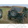 Bâche complète Suntop Fastback Top U4, couleur: noir (Black Diamond) pour Jeep Wrangler JK Unlimited (4 portes)