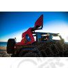 Bâche électrique Fastback by MyTop - Couleur : Gun Metal (Gris Anthracite) - Jeep Wrangler JL Unlimited (4 portes)
