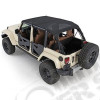Bikini version ''Safari'' couleur: black MESH (Filet) Jeep Wrangler TJ