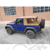Bâche complète Suntop Cargo Top JL2, couleur: Noir (Black Diamond) pour Jeep Wrangler JL (2 portes)