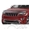 Déflecteur d'air de capot moteur (couleur noir mat) pour Jeep Grand Cherokee WK2, WL