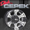 Jante Aluminium Dick Cepek 2 - DC2 - 9x17 - 5x127 - ET: -12 pour JEEP JK, WJ, WG, WH, WK ...