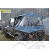 New Old Stock: Bache BesTop " Soft Top " (couleur: Bleu) pour Jeep CJ7 et Wrangler YJ