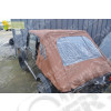 New Old Stock: Bache Kayline " FastBack " (couleur: Marron) pour Jeep CJ7 et Wrangler YJ