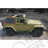 Bâche complète Suntop Fastback Top U2 - Couleur : Khaki (Military Green) - Jeep Wrangler JL (2 portes)