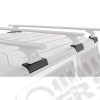 Galerie de toit Rhino-Rack complète (3 barres) pour Jeep Wrangler JK Unlimited (4 portes) 