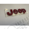 Logo JEEP - Emblème rouge pour carrosserie