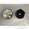 Emblème Jeep pour cache moyeu de jante aluminium - diamètre 60mm - à clipser
