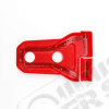 KENJCHP-RED-JLU Kit enjoliveurs de charnières de portes (couleur: rouge) Jeep Wrangler JL (2 portes) (pour le Unlimited prendre 2 jeux)
