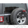 Support de plaque d'immatriculation US sur la roue de secours pour Jeep Wrangler JL