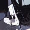 Mirror Relocation Bracket Kit, Stainless Steel 97-02 Jeep Wrangler TJ