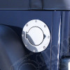 Gas Cap Door, Non-Locking, Stainless Steel 97-06 Jeep Wrangler TJ