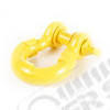 D-Ring Isolator Kit, Yellow 2 Pair, 7/8 inch