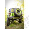 XHD Bumper, Rear, Textured Black 07-18 Jeep Wrangler JK