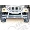 Double Tube Bumper, Front, 3 Inch, Stainless Steel; 76-06 CJ/YJ/TJ