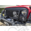 Spartan Grille Insert, Skull 07-18 Jeep Wrangler JK