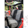 Seat Cover Kit, Black/Gray 11-18 Jeep Wrangler JK, 2 Door