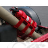 Fire Extinguisher Holder, Sport Bar Mounted, Red 55-19 CJ/Wrangler