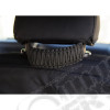 Grab Handle, Paracord, A-Pillar/Seat Mounted, Black 07-18 Wrangler JK