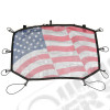 Eclipse Sun Shade, Front, American Flag; 07-18 Jeep Wrangler JK
