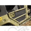 Tube Door Cover Kit, Rear, Pair, Black 07-18 Jeep Wrangler JKU