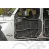 Fortis Tube Door Covers, Front Pair, Black 18-20 JL/JLU