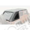 Bowless Soft Top, Black Diamond; 07-18 Jeep Wrangler JKU, 4 Door