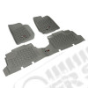 All Terrain Floor Liner Kit, Gray; 07-18 Jeep Wrangler JK, 4 Door