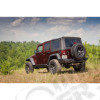 XHD Wheel, 17x9, Black Satin, Center Cap 07-19 Jeep Wrangler/Gladiator