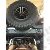 Exhaust System Kit, Axle Back, Black 07-18 Jeep Wrangler JK
