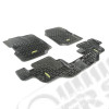 All Terrain Floor Liner Kit, 3 Piece, Black 76-95 Jeep CJ/Wrangler YJ