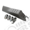 Switch Pod Kit, A-Pillar, 3 Switch, USB 11-18 Jeep Wrangler JK/JKU