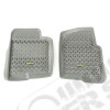 All Terrain Floor Liner, Front Pair, Gray; 11-14 Ford F150