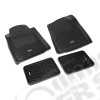 All Terrain Floor Liner Kit, Black; 05-11 Toyota Tacoma Access/Double