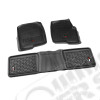 All Terrain Floor Liner Kit, Black; 04-08 Ford F-150 Reg/Ext/SuperCrew
