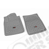 Floor Liner, Front; Gray, 2012-2020 Toyota Sequoia / Tundra Regular / Double Cab / Crew Max 